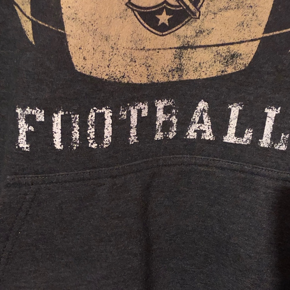 Army Black Knights Football Gray Hoodie Mens XL - Picture 5 of 16